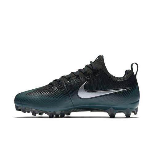 mens 11 Nike Vapor Untouchable pro TD/molded Football/lacrosse Cleats green/black