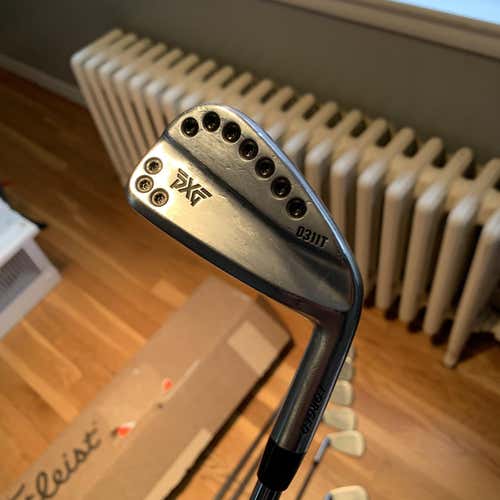PXG Right Handed 0311T Stiff Flex Steel Shaft Iron Set