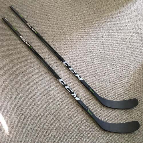 2-Pack Pro Stock CCM RibCor Trigger2 LH Toe Curve 75 Flex