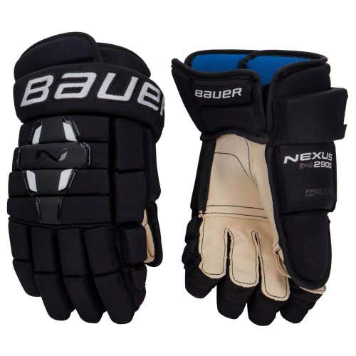 Black New Senior Bauer Nexus N2900 Gloves 13"