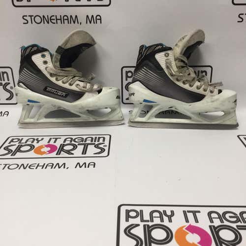Bauer Senior Reactor 4000 Hockey Goalie Skates D&R (Regular) Size 8.5- 339052