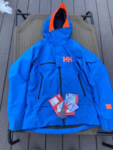 Men's Like New Large Helly Hansen  Garibaldi Jacket with Tags