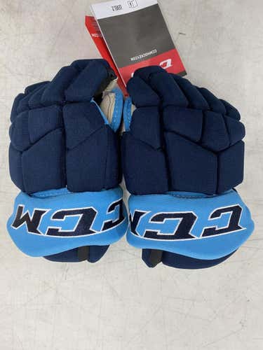 New Junior CCM Tacks 45C Gloves 11"