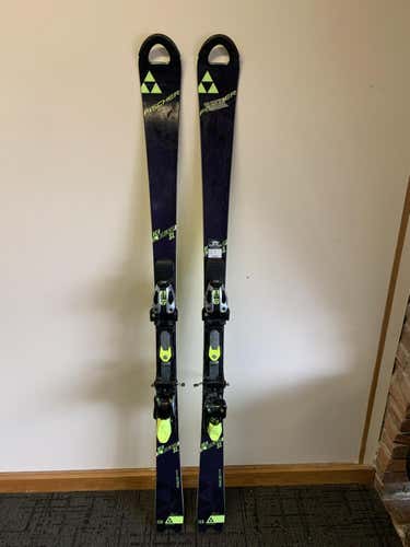 Fischer Racing RC4 World Cup SL Skis With Bindings Max Din 16