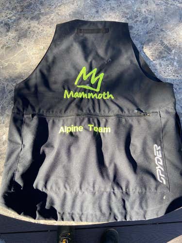 Large Spyder Alpine Team Coaches Vest