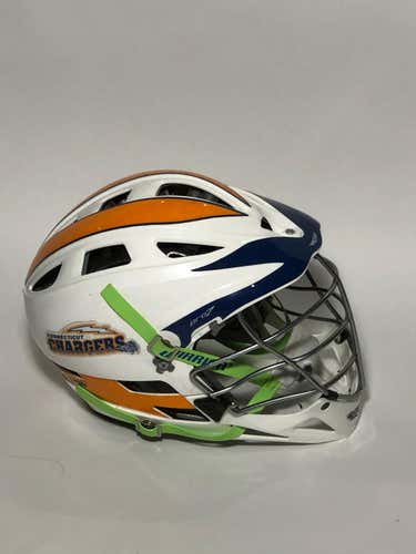 Connecticut Chargers Cascade Pro-7 Helmet (DECALS REMOVABLE)