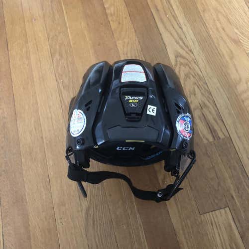 Black  Large CCM Tacks 310 Pro Stock Helmet