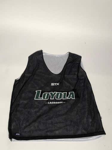 Loyola Men's Lacrosse STX Reversible Pinnie Jersey -- White/Black
