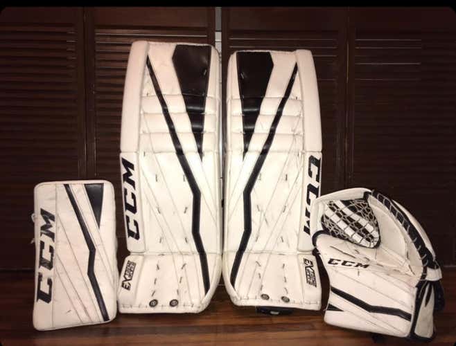 Pro Custom 34"+1 CCM EFlex Goalie Full Set