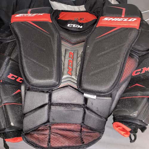 Senior Medium CCM Extreme Flex Shield Pro Chest and Arm Protector Pro Stock Goalie Chest Protector