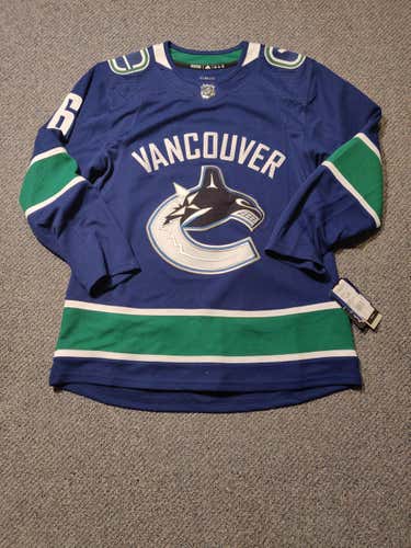 New Vancouver Canucks Authentic Home Brock Boeser