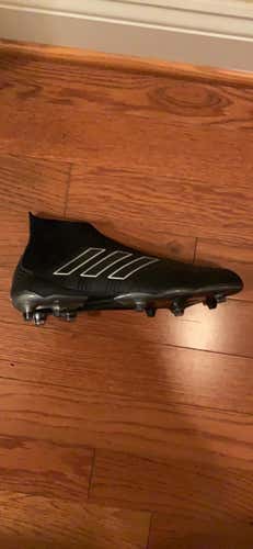 Black Men's 11 (Women's 12) Adidas Predator 18+ Cleats