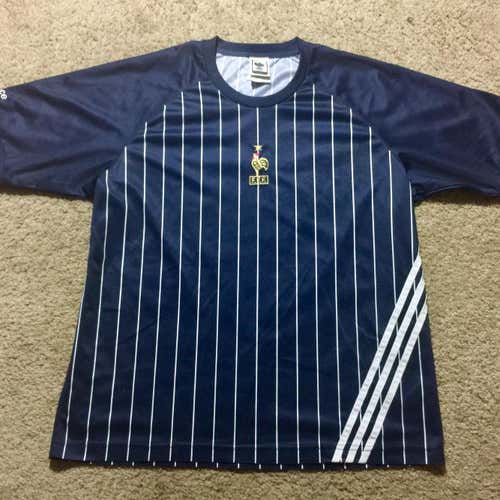 Adidas France Soccer Jersey World Cup 2006 Men's Large