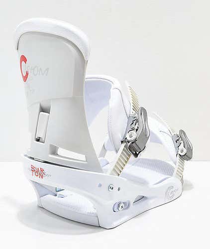 New Men's Large Burton Custom Snowboard Bindings - Toe Color Different
