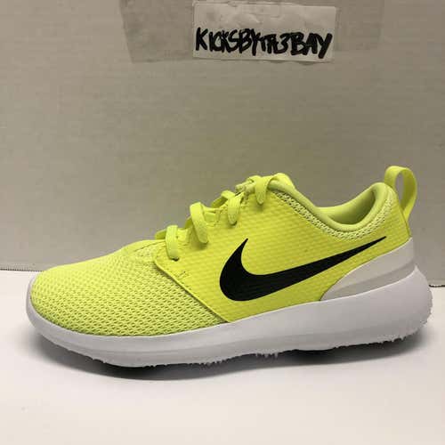 Nike Roshe Junior Spikeless Sport Golf Shoes Volt 909250-700 Youth size 4Y