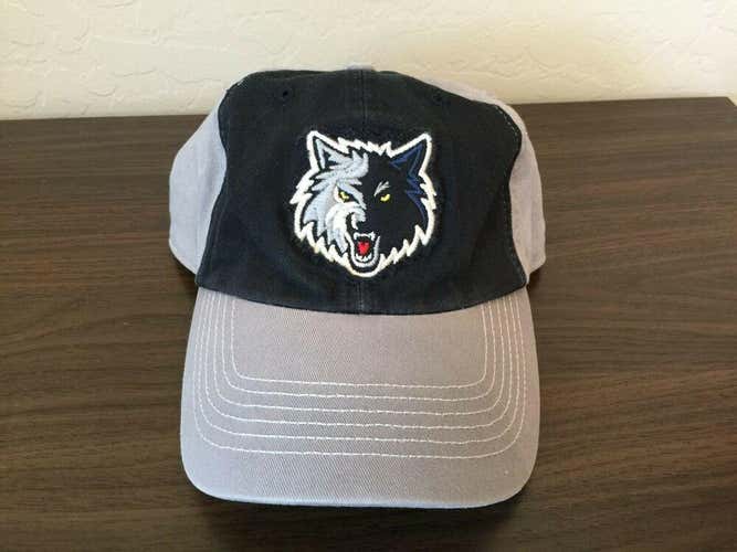 Minnesota Timberwolves NBA SUPER AWESOME Vintatge Logo Adjustable Strap Cap Hat!
