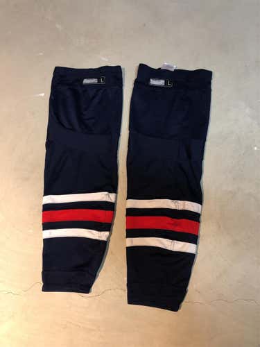 Blue Senior Large Reebok Socks