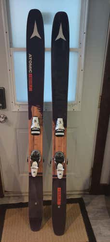 Men's 17-18 Atomic Backland FR 117 Skis W/ Pivot 14 Bindings