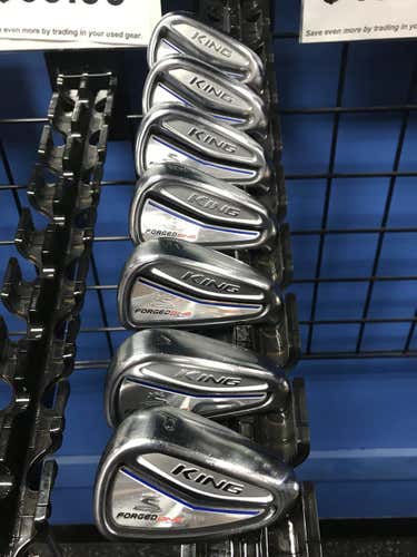 Used Cobra King Cobra Forged One Length 4i-pw Steel Regular Golf Iron Or Hybrid Sets