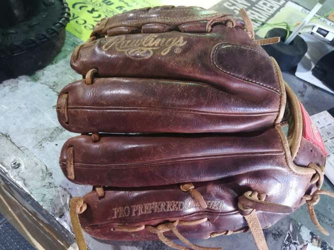 Used Rawlings Pros20br 12" Bb Sb Gloves Fielders