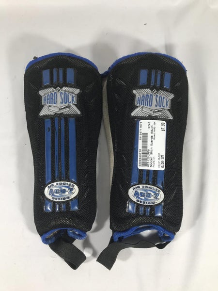 Used Franklin Hard Sok Sm Soccer Shin Guards