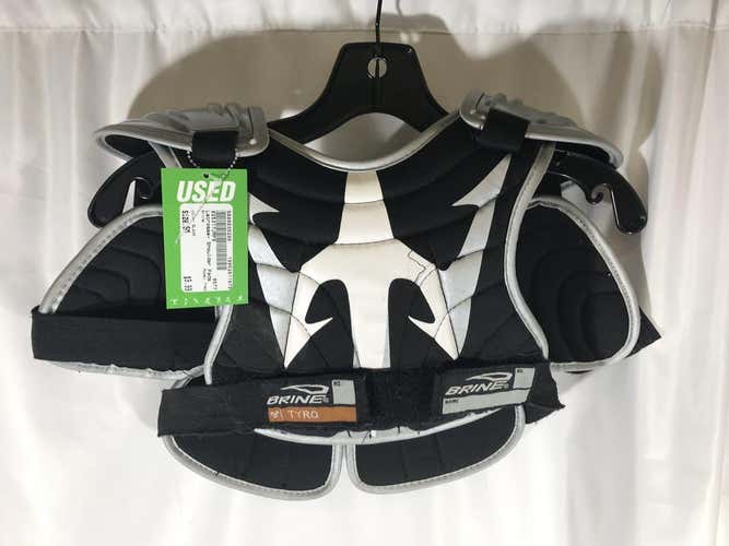 Used Brine Tyro Sm Lacrosse Shoulder Pads