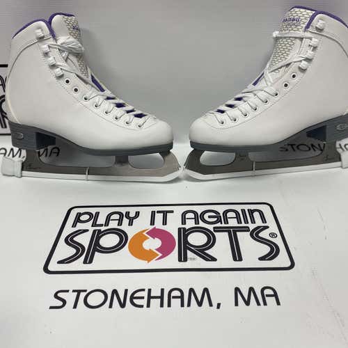 Riedell Sparkle Size 5 Figure Skates-rie476151050