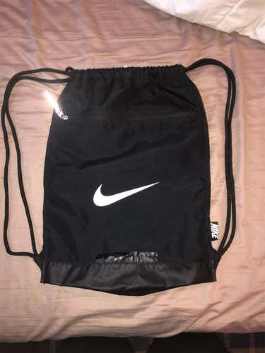 Black Nike Drawstring Bag