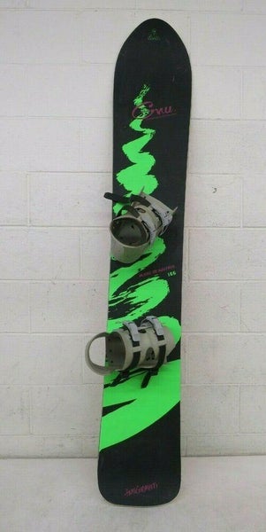 Vintage 1987 Gnu Antigravity 166cm Graphite Composite Snowboard w/Gnu Bindings