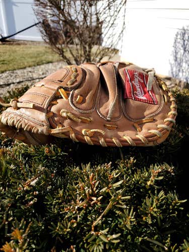 Gold Rawlings Catcher's Right Handed PRo-CMF Baseball Glove 31.5"