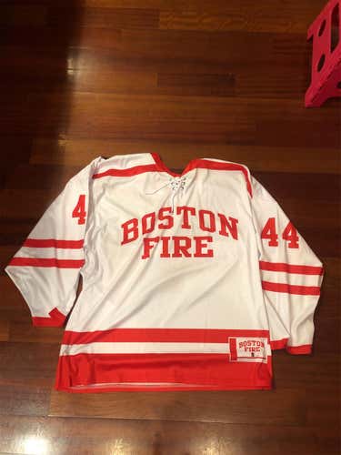 Boston Fire Hockey Jersey Size XL