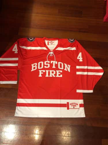 Boston Fire Hockey Jersey Size XL