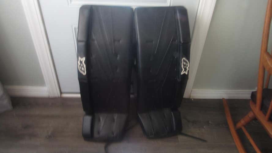 Black Senior 33" Brian's Zero G Goalie Leg Pads