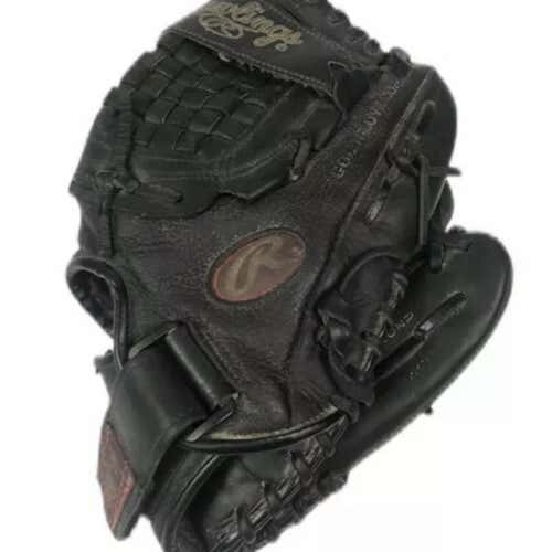 Black High School/College Right Handed 12" Baseball Glove