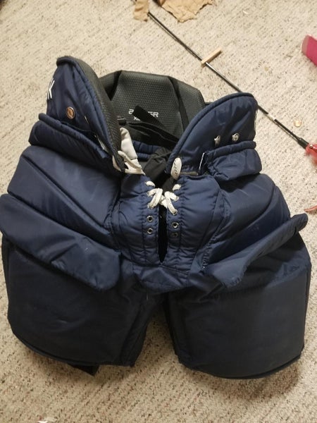 Blue Senior Extra Large Reebok 20K Hockey Goalie Pants Pro Stock