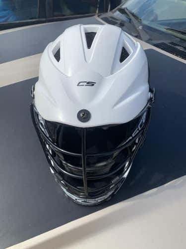 White Player Cascade Cs Helmet