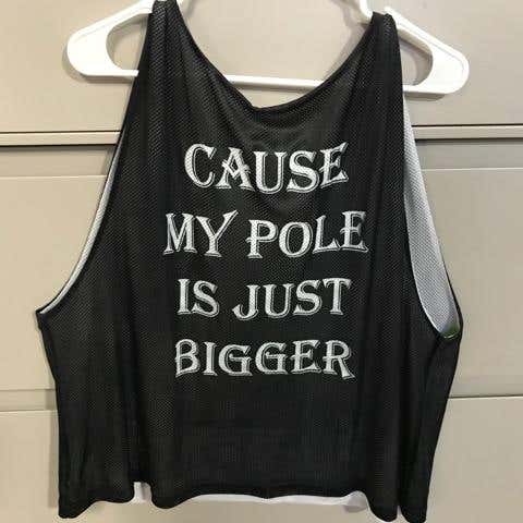Defense Pinnie Size Small / Medium Black