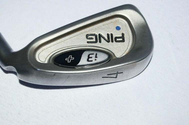 4 IRON PING I3+ RH 38.25" STEEL STIFF NEW GRIP