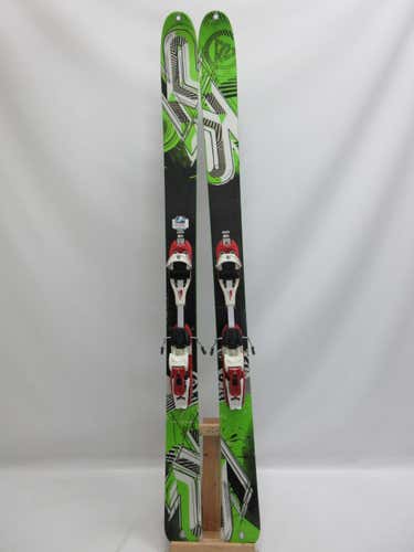 K2 Alpine Touring AT Sidestash 181 Skis With Bindings Max Din 12