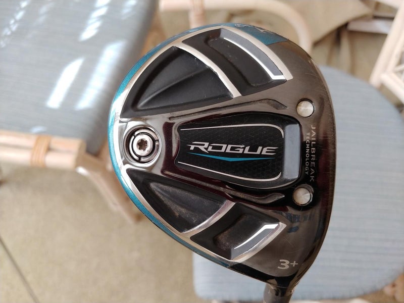 Men's Callaway Right Handed Rogue Fairway Wood Stiff Flex 3 Wood