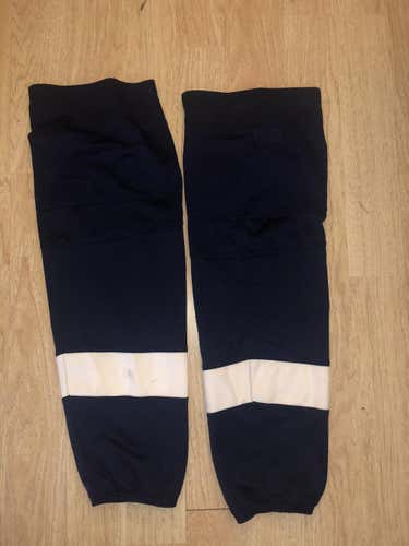Penn State Team Issued Navy Medium Skate Socks
