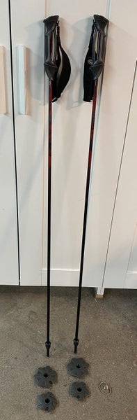 Goode Fire Pure Carbon Super-Lite ski poles, 48"