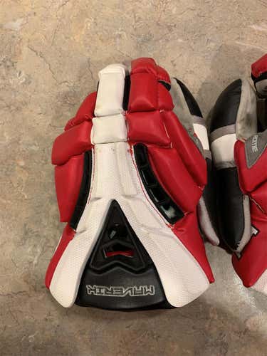 Red  Goalie Maverik Rome 13" Lacrosse Gloves