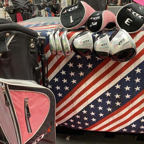 Junior LH Precise XD-T Regular Flex Clubs (6 Clubs&Bag)-137221