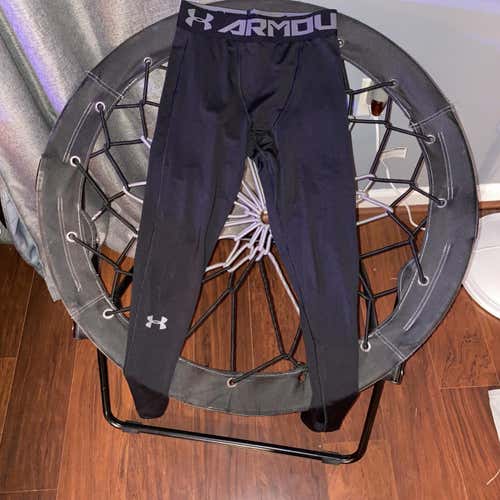 Black Unisex Small Under Armour Compression