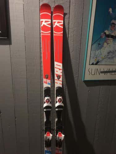 183 Rossignol GS Skis 30m With Bindings
