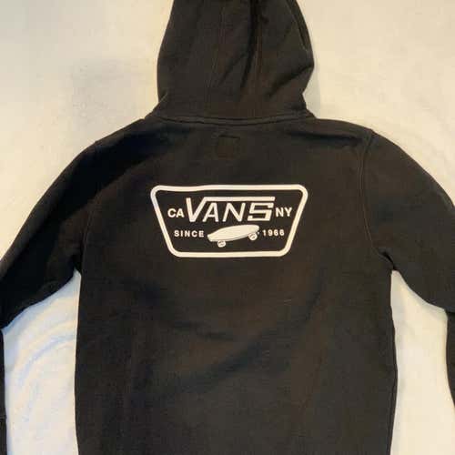 Black  Vans Pullover Hoodie Size youth large