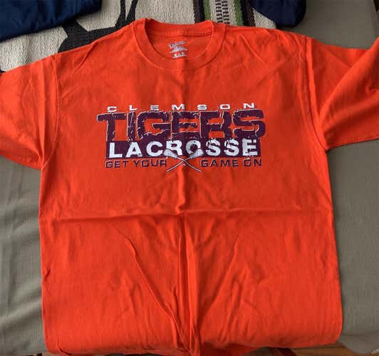 Clemson tigers lacrosse shirt