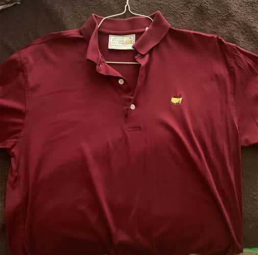 Burgundy MASTERS Unisex Medium  Shirt