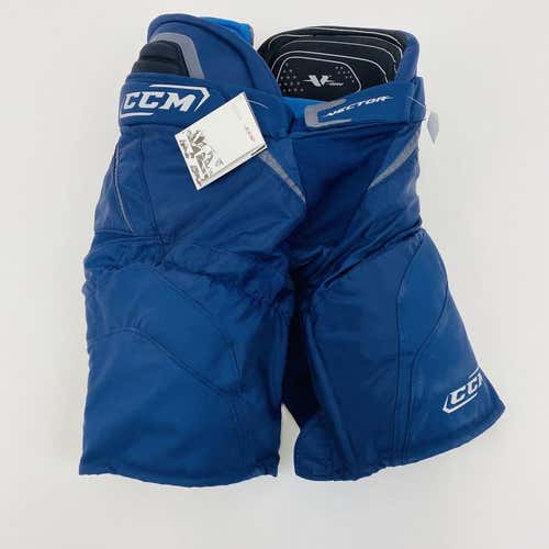 New Navy Blue CCM Vector V06 Hockey Pants | Senior Medium | EQ599